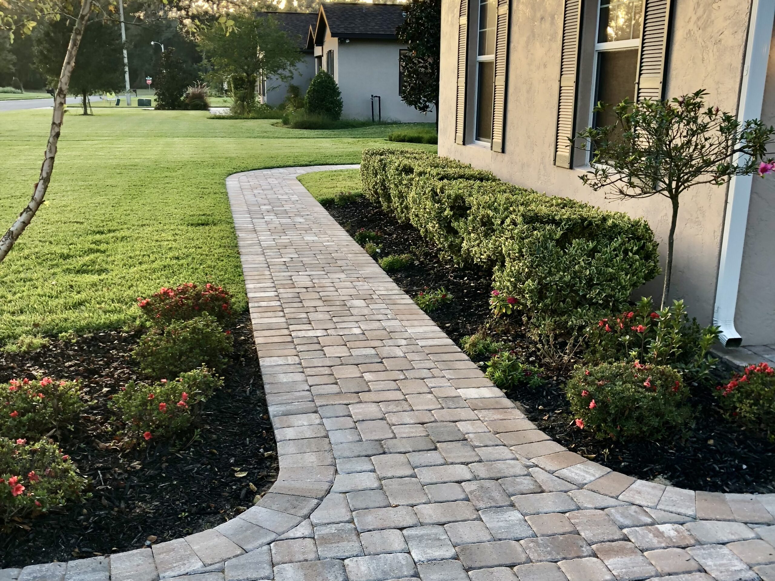 Paver Walkway